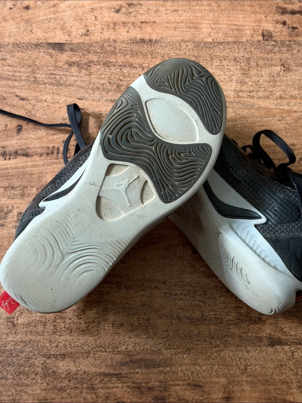 Kid’s Nike Air Jordan Black Athletic Running Shoes 6.5 years.